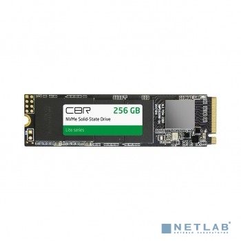 CBR SSD-256GB-M.2-LT22, Внутренний SSD-накопитель, серия "Lite", 256 GB, M.2 2280, PCIe 3.0 x4, NVMe 1.3, SM2263XT, 3D TLC NAND, R/W speed up to 2000/1300 MB/s, TBW (TB) 128