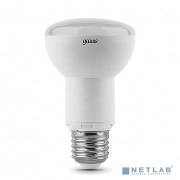 GAUSS 106002209 Светодиодная лампа LED R63 E27 9W 700lm 4100K 1/10/50 