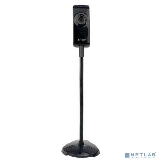Web-камера A4Tech PK-810G {черный, 0.3Mpix, 640x480, USB2.0, с микрофоном} [597901]