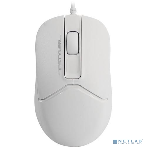 Мышь A4Tech Fstyler FM12 WHITE белый оптическая (1200dpi) USB (3but)