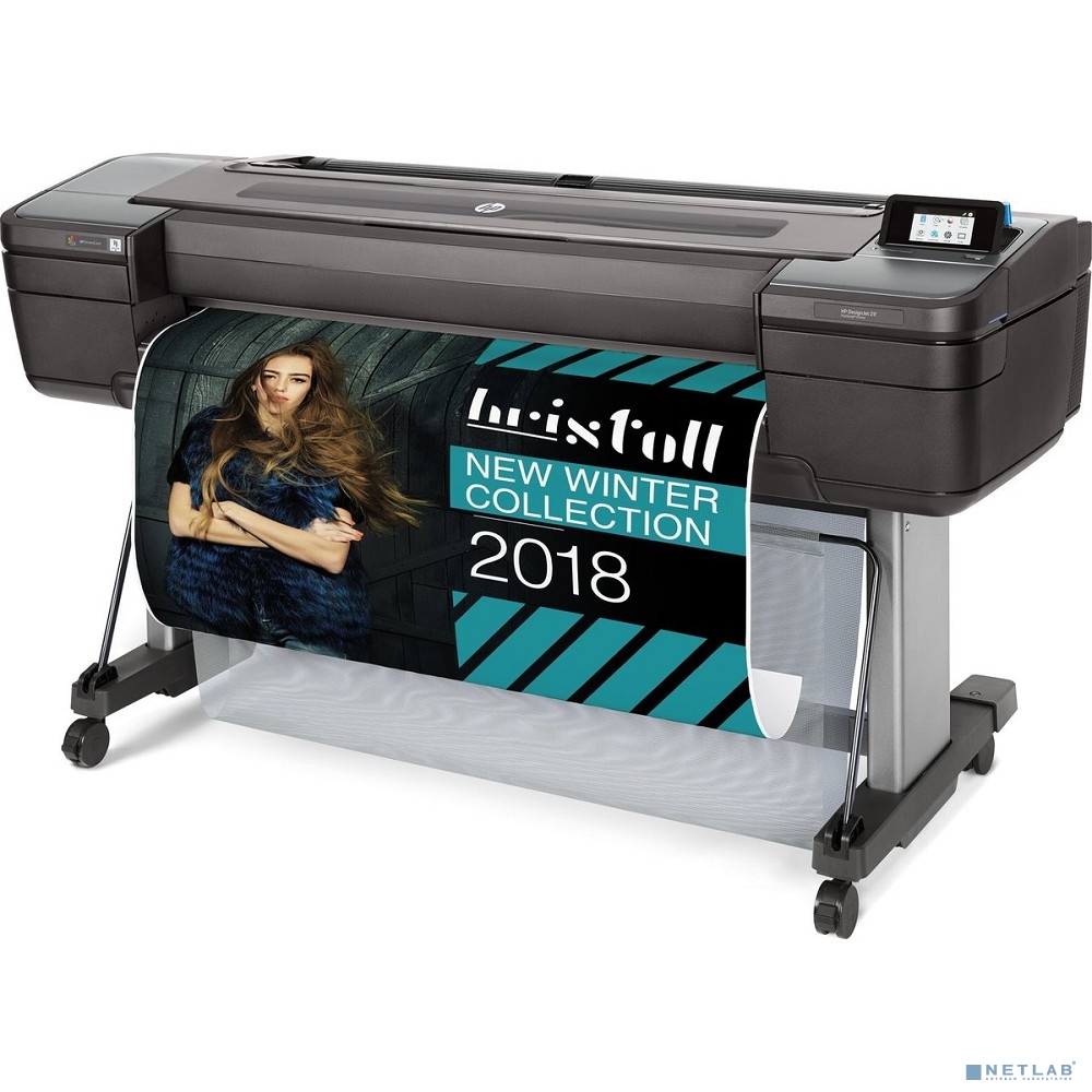 HP DesignJet Z9+ PS (44",9 colors, pigment ink, 2400x1200dpi,128 Gb(virtual),500 Gb HDD, GigEth/host USB type-A,stand,single sheet and roll feed,autocutter, PS, 1y warr)