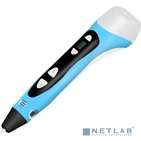Ручка 3D Cactus CS-3D-PEN-C-BL PLA ABS LCD голубой (CS-3D-PEN-C-BL)