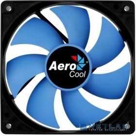 Fan Aerocool Force 12 / 120mm/ 3pin+4pin/ Blue blade