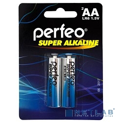 Perfeo LR6/2BL Super Alkaline (2 шт. в уп-ке)