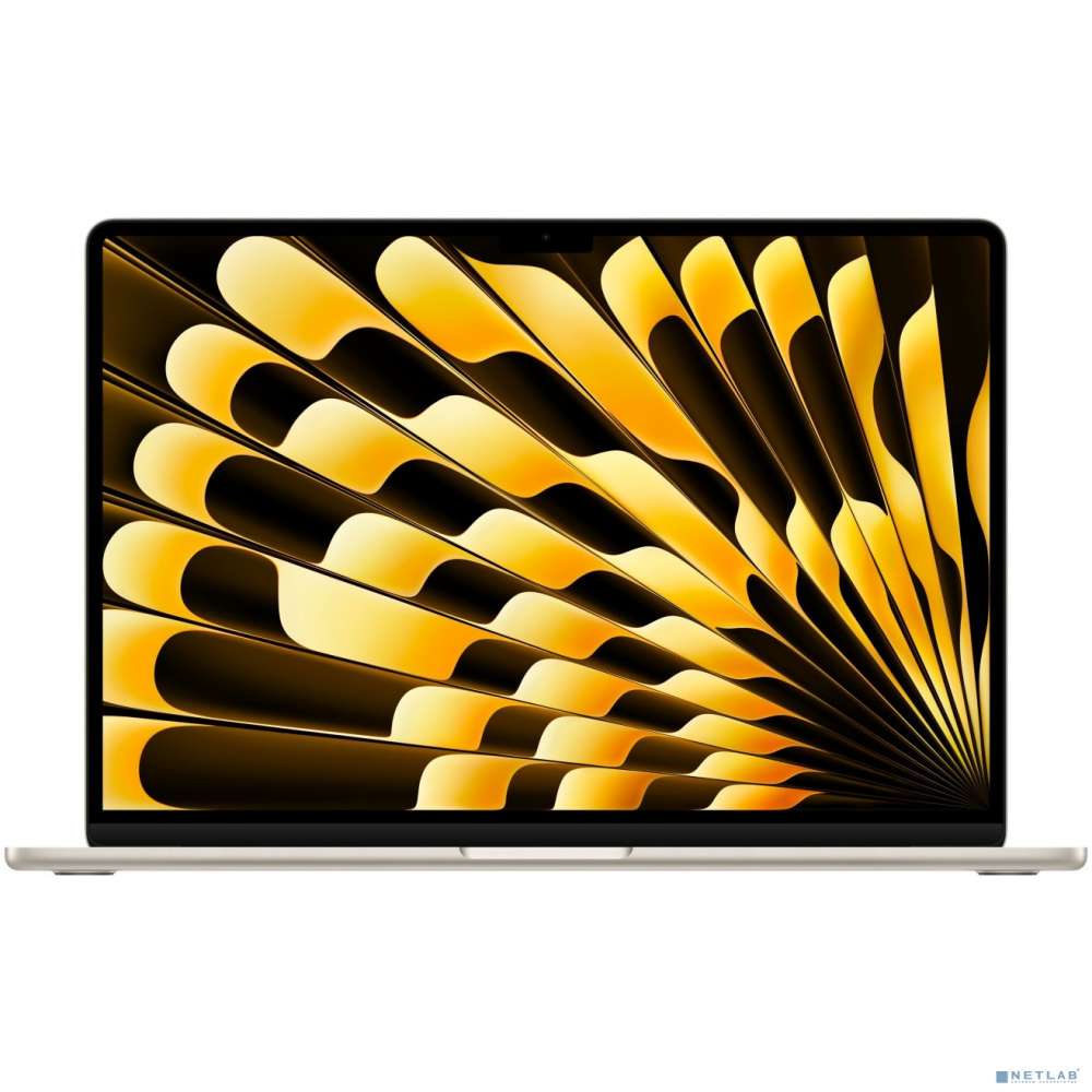 Apple MacBook Air 15 [MQKV3ZS/A] 15" (M2, 8C CPU/10C GPU, 2023), 8 ГБ, 512 ГБ SSD, «сияющая звезда»