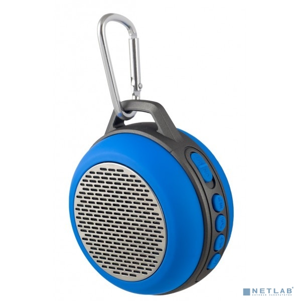 Perfeo Bluetooth-колонка PF-BT-SOLO-BL "SOLO" FM, MP3 microSD, AUX, мощность 5Вт, 600mAh, синий