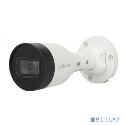 DAHUA DH-IPC-HFW1230S1P-0360B-S5 Уличная цилиндрическая IP-видеокамера 2Мп, 1/2.8” CMOS, объектив 3.6мм, ИК-подсветка до 30м, корпус: металл, пластик