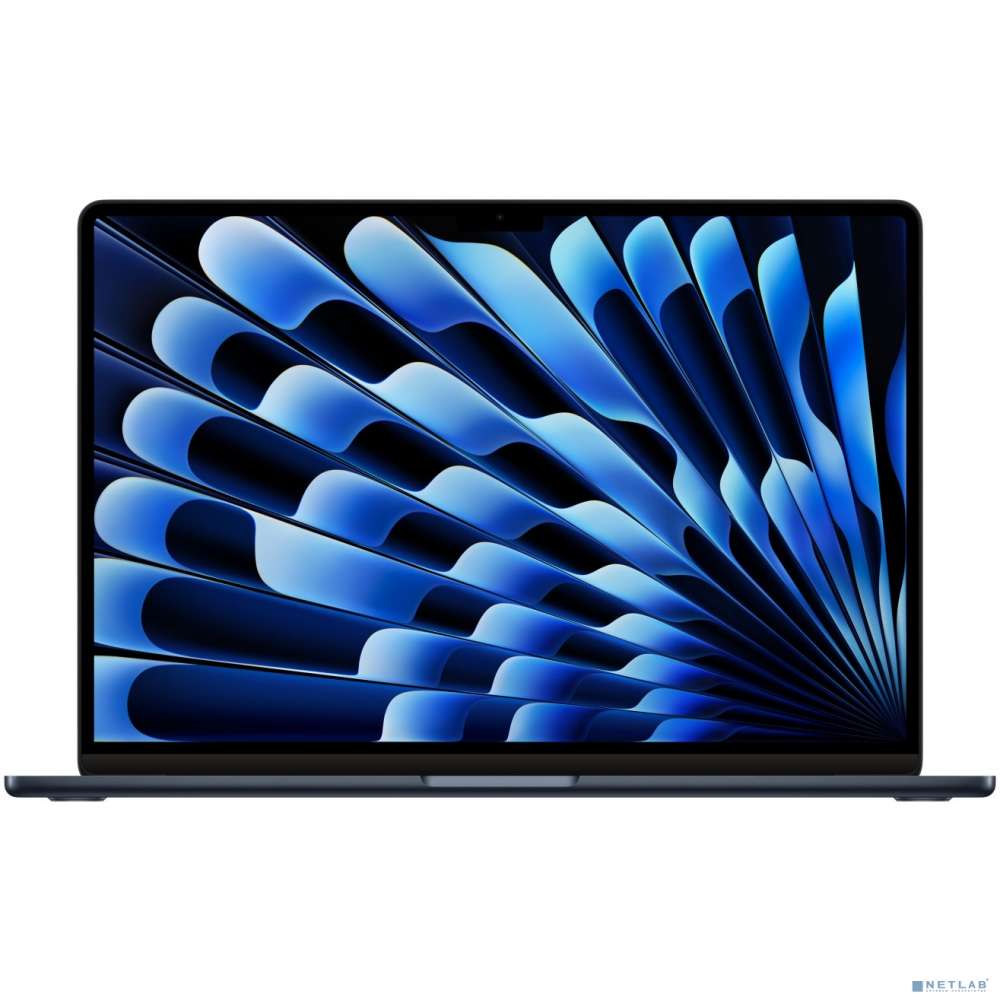 Apple MacBook Air 15 2023 [MQKW3_RUSG] (КЛАВ.РУС.ГРАВ.) Midnight 15.3" Liquid Retina {(2880x1864) M2 8C CPU 10C GPU/8GB/256GB SSD}