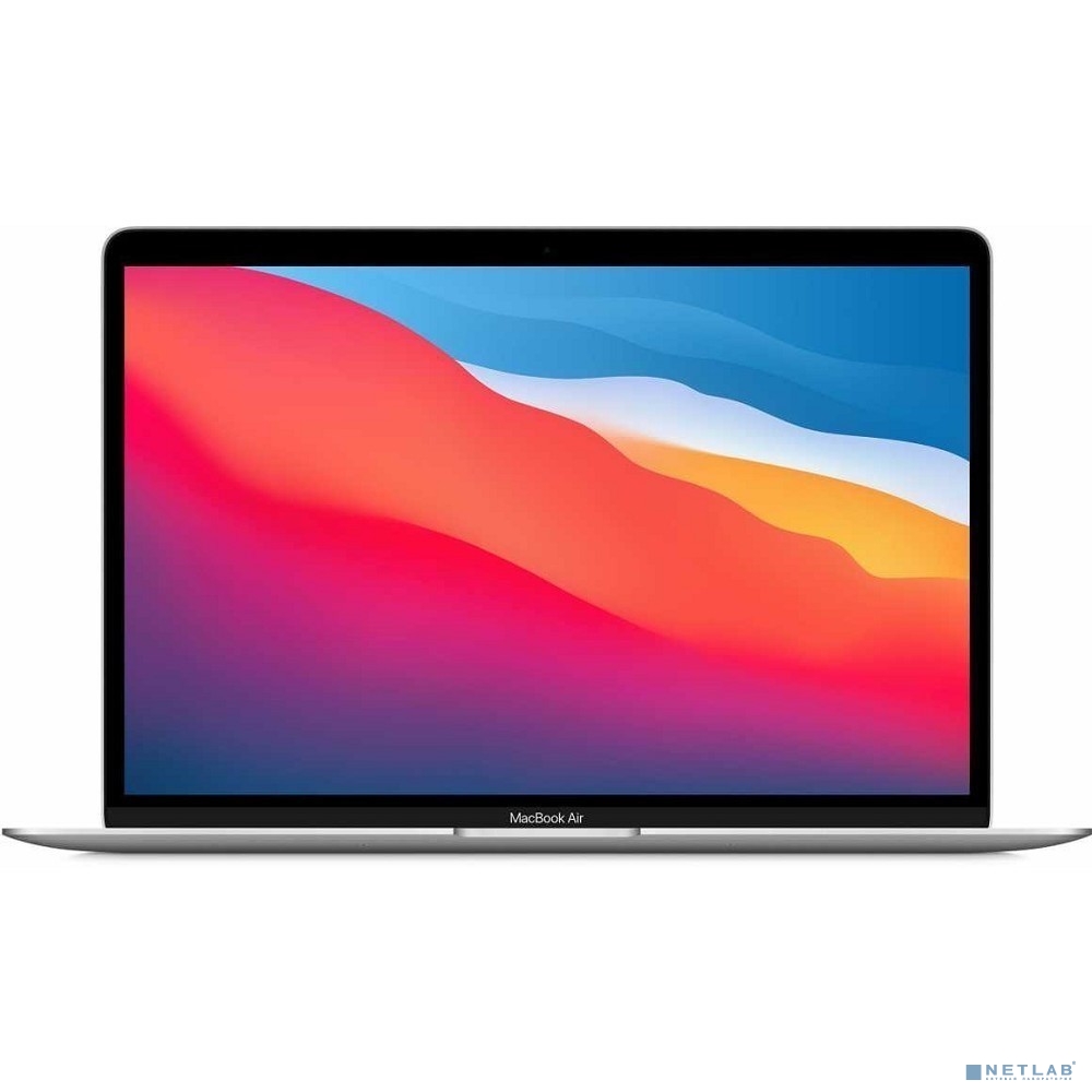 Apple MacBook Air 13 Mid 2022 [MLY03HN/A] (КЛАВ.РУС.ГРАВ.) Silver 13.6" Liquid Retina {(2560x1600) M2 8С CPU 10С GPU/8GB/512GB SSD}