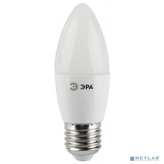 ЭРА Б0020540 Лампочка светодиодная STD LED B35-7W-840-E27 E27 / Е27 7Вт свеча нейтральный белый свет 