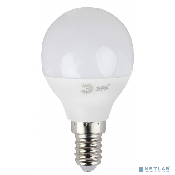 ЭРА Б0020551 Лампочка светодиодная STD LED P45-7W-840-E14 E14 / Е14 7Вт шар нейтральный белый свет 