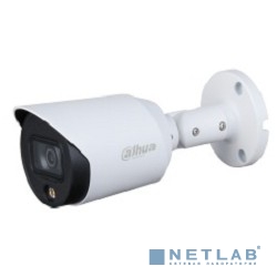 DAHUA DH-HAC-HFW1509TP-A-LED-0360B-S2 Уличная цилиндрическая HDCVI-видеокамера Full-color Starlight 5Мп, CMOS, объектив 3.6мм, LED-подсветка до 20м