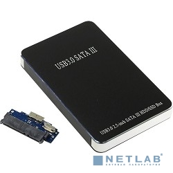 ORIENT 2567U3 Внешний контейнер, USB 3.0 для 2.5" HDD/SSD SATA 6Gb/s (ASM1153E), алюминий, черный цвет, установка HDD без отвертки