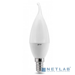 GAUSS 104101207 Светодиодная лампа LED Свеча на ветру E14 6.5W 550lm 4100K 1/10/50 