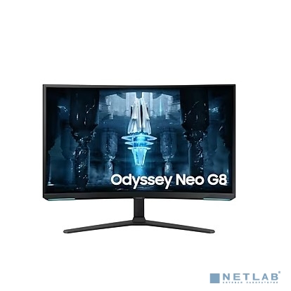 LCD Samsung 31.5" Odyssey S32BG852NI {VA Curved 3840x2160 240Hz 1ms 350cd 178/178 2xHDMI2.1 DisplayPort1.4 FreeSync(PremPro) 2xUSB} [LS32BG852NIXCI]