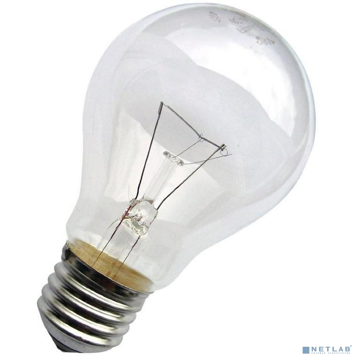 Лампа накаливания ЛОН 60вт 230-60 Е27 цветная гофрированная упаковка (шар) (Калашниково)