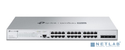 TP-Link S5500-24GP4F Управляемый коммутатор Omada Pro уровня 2+ с 24 гигабитными портами PoE+ и 4 портами SFP