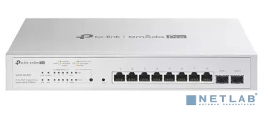 TP-Link S4500-8GHP2F Коммутатор Smart линейки Omada Pro с 8 гигабитными портами PoE+ и 2 портами SFP