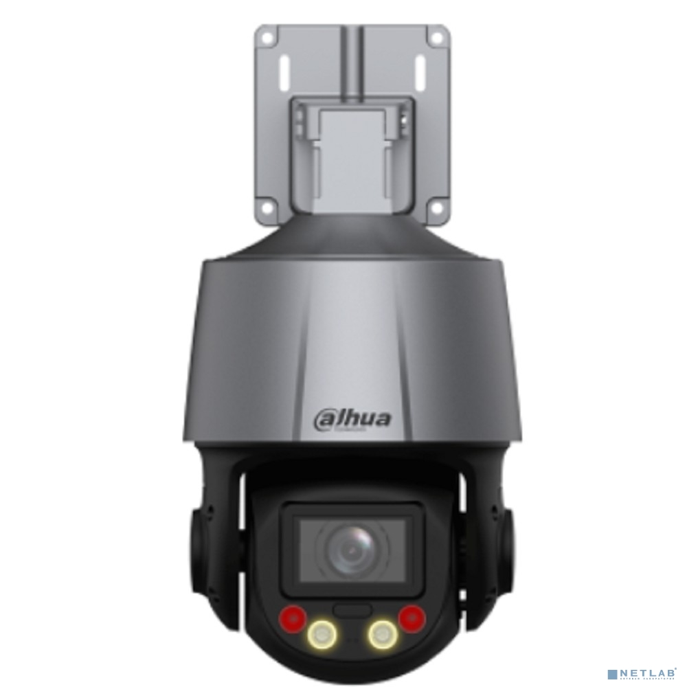 DAHUA DH-SD3C405DB-GNY-A-PV Мини-PTZ IP-видеокамера Smart Dual Light с активным сдерживанием и ИИ 4Мп, 1/2.8” CMOS, 5x моторизованный объектив 2.7~13,5мм (5x), видеоаналитика, ИК до 50, LED до 30м