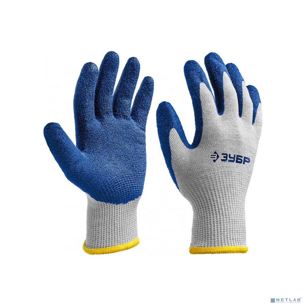 ЗУБР ЗАХВАТ, размер L-XL, перчатки с одинарным текстурированным нитриловым обливом [11457-XL]