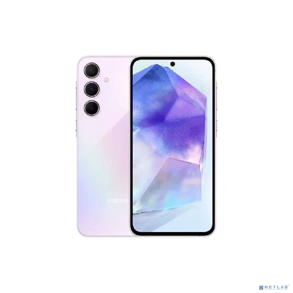 Samsung Galaxy A55 SM-A556E 128Gb 8Gb лаванда моноблок (SM-A556ELVASKZ)