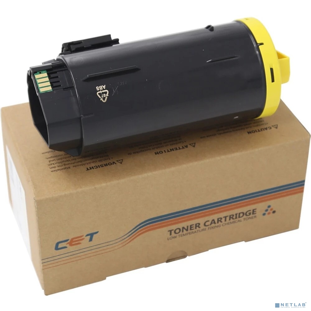 Тонер-картридж (CPT, CE08) для XEROX VersaLink C500DN (CET) Yellow, 90г, CET141713