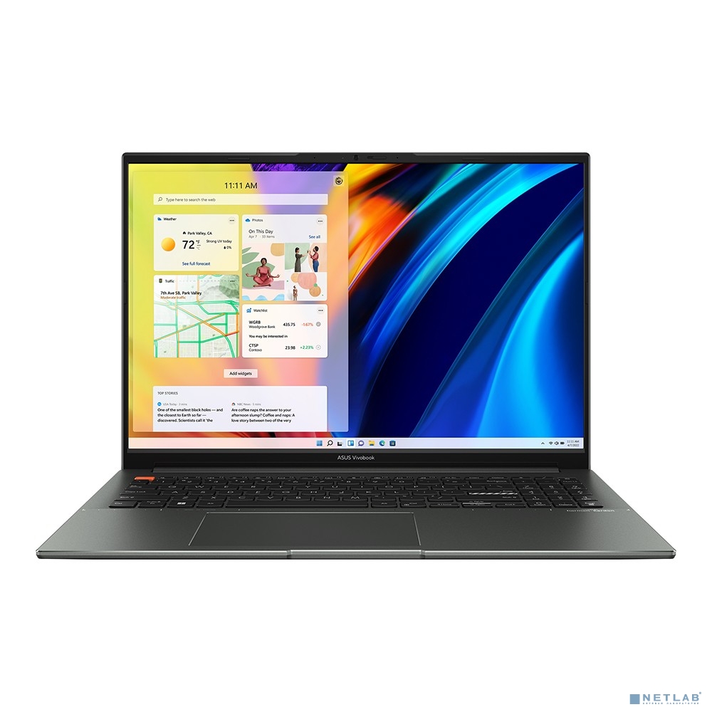 ASUS Vivobook S 16X M5602QA-KV103W [90NB0XW1-M00440] Black 16" {WQXGA Ryzen 5-5600H/16Gb/SSD512Gb/Win11}