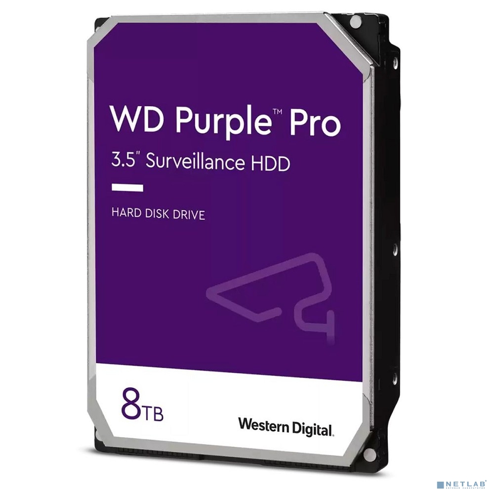 8TB WD Purple (WD85PURZ) {Serial ATA III, 5640- rpm, 256Mb, 3.5"}