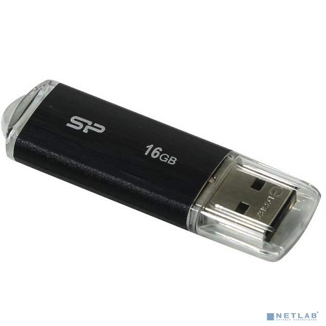 Silicon Power USB Drive 16Gb Ultima U02 SP016GBUF2U02V1K USB2.0 черный