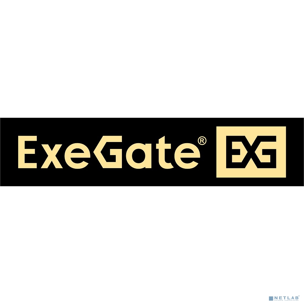 Exegate EX297319RUS Патч-панель ExeGate EPP3-10-12-8P8C-C6-110D (10", UTP, 12 port, cat.6, KRONE&110(dual IDC), 1U, RoHS, Black, RTL)