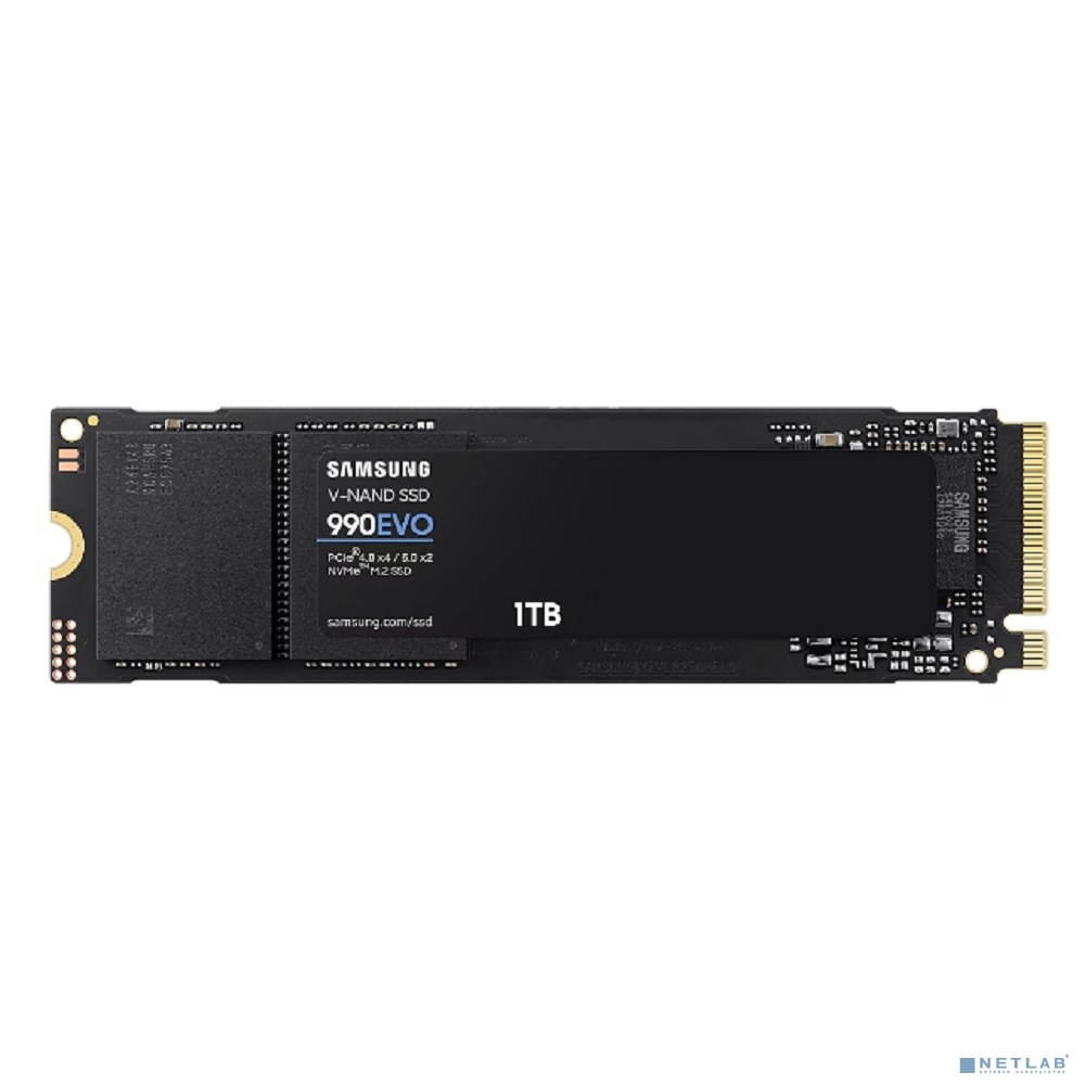 Samsung SSD 1Tb 990 EVO M.2 MZ-V9E1T0BW NVMe 2.0, PCIe 4.0 x4, V-NAND TLC