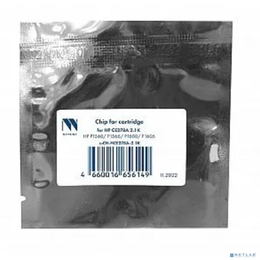 NV Print (NV-CH-HCE278A) Чип для HP CE278A для HP P1560/P1566/P1600/P1606 (2.1K)