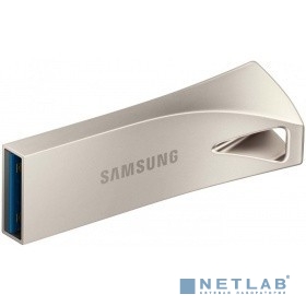 Samsung Drive 64Gb BAR Plus, USB 3.1, 200 МВ/s, серебристый MUF-64BE3/APC