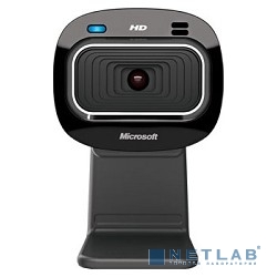 Microsoft LifeCam HD-3000 { USB 2.0, 1280*720, автофокус, Mic, Black  RTL } [T3H-00013]