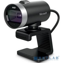 Microsoft LifeCam Cinema HD { USB 2.0, 1280x720, 7Mpix foto, автофокус, Mic, Black/Silver } [H5D-00015]