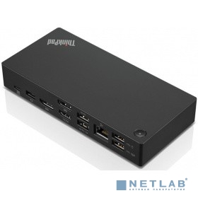 Lenovo [40AS0090EU] ThinkPad USB-C Dock Gen2 for V340-17IWL, L390, L480, L580, E490, E495, E590, E595, T490/490s, T480/480s, T590, X270, X280, X390, X390 Yoga, P53s, P43s , X1 Carbon (6,7 gen))
