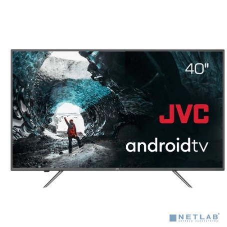 JVC 40" LT-40М690 черный {40" (102см) - Google Android TV, Android 9, FullHD, 1920x1080, Bluetooth, DVB-C, DVB-T, DVB-T2, Слот CI/CI+}