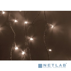 Neon-night 235-056 Гирлянда "Светодиодный Дождь"  2,5x2 м, свечение с динамикой, прозрачный провод, 230 В, диоды ТЕПЛЫЙ БЕЛЫЙ