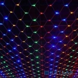 Neon-night 215-009 Гирлянда "Сеть" 2х2х1.5м,  свечение с динамикой, черный ПВХ, 136 LED, 230 В, цвет: Мультиколор