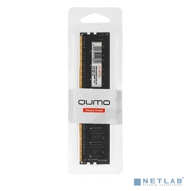QUMO DDR4 DIMM 8GB QUM4U-8G3200P22 PC4-25600, 3200MHz OEM/RTL