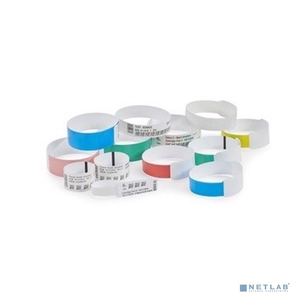 Браслет SYNTHETIC, 1X11IN (25.4X279.4MM); DT, Z BAND ULTRA SOFT, COATED, PERMANENT ADHESIVE, CARTRIDGE, 175/ROLL, 6/BOX, BLUE