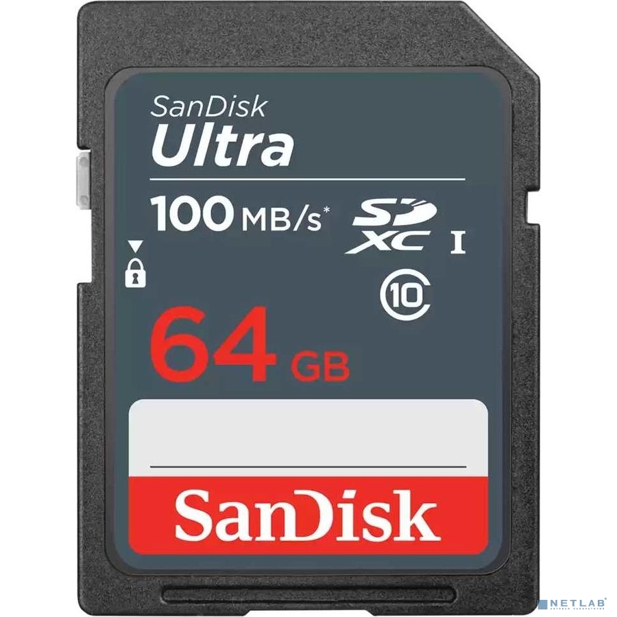 Micro SecureDigital 64Gb Class10 Sandisk SDSDUNR-064G-GN3IN Ultra