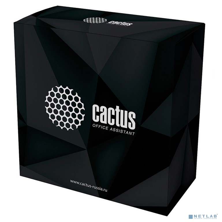 Пластик для принтера 3D Cactus CS-3D-PETG-750-BLACK PETG d1.75мм 0.75кг 1цв.