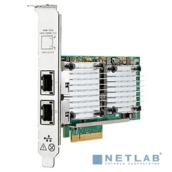 HP 656596-B21 Ethernet Adapter, 530T {2x10Gb, PCIe(2.0), Broadcom, for Gen8/Gen9-servers}