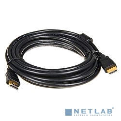 5bites APC-014-020 Кабель  HDMI M / HDMI M V1.4b, высокоскоростной, ethernet+3D, зол.разъемы, ферр.кольца, 2м.