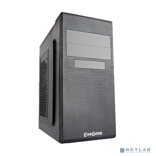 Exegate EX269433RUS Корпус Miditower UN-603 Black, ATX, <UN500, 120mm> 2*USB, Audio