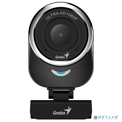 Web-камера Genius QCam 6000 Black {1080p Full HD, вращается на 360°, универсальное крепление, микрофон, USB} [32200002400/32200002407]