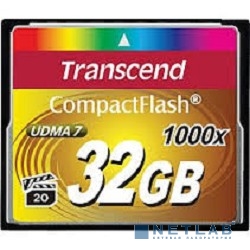 Compact Flash 32Gb Transcend, High Speed (TS32GCF1000) 1000-x