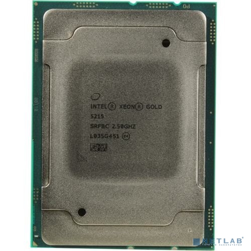 Процессор Dell 338-BSDS Intel Xeon Gold 5215 13.75Mb 2.5Ghz