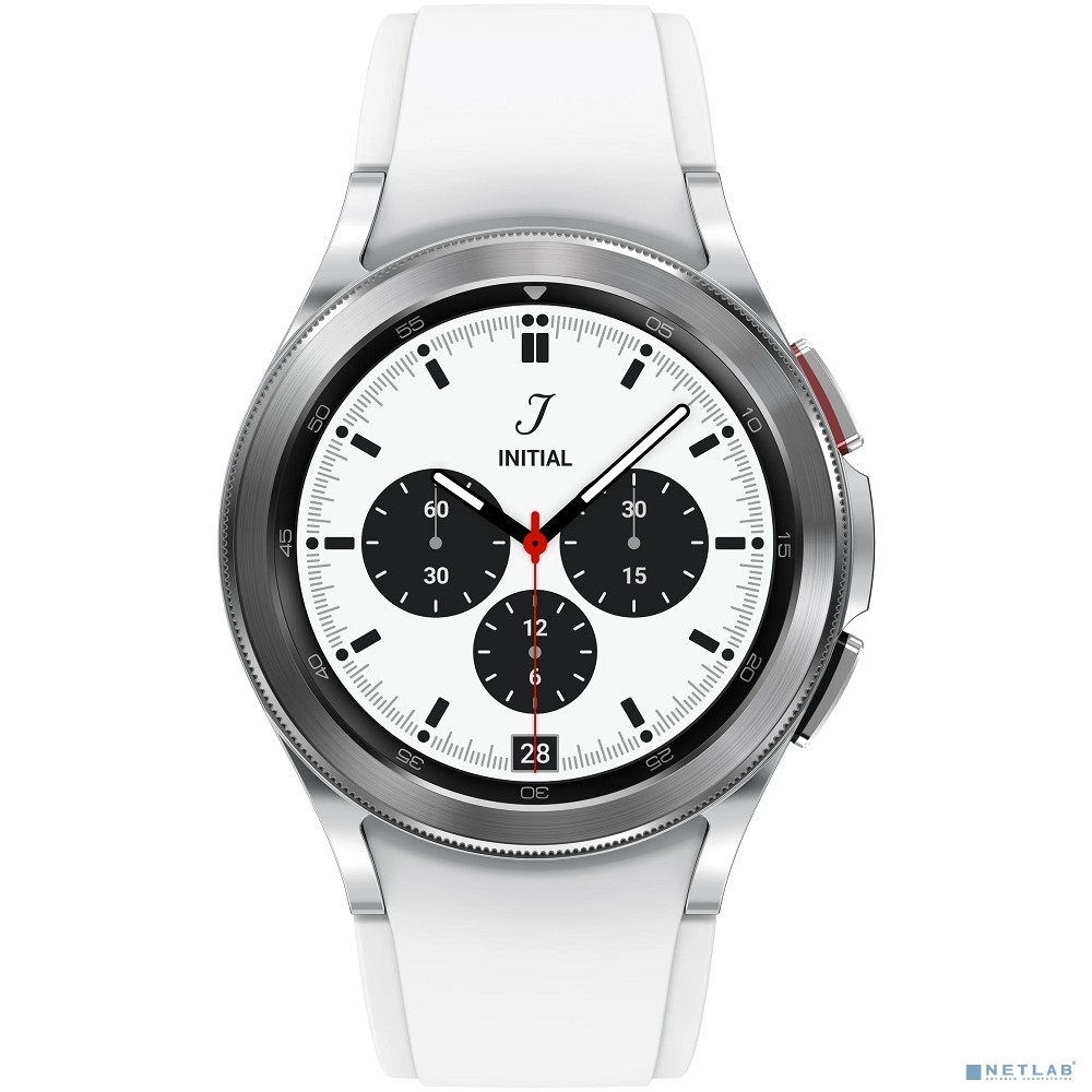 Samsung Galaxy Watch 4 Classic 42мм 1.2" Super AMOLED серебристый (SM-R880NZSACIS)